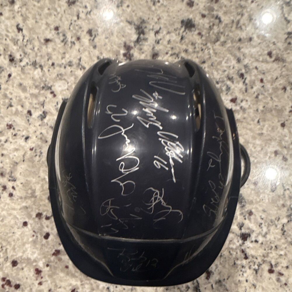 Nashville Predators Autographed Hockey Helmet 1999-2000 Original Team Signed - Picture 4 of 9